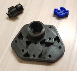 Drone Propeller Cut Tool for Dremel 3d model