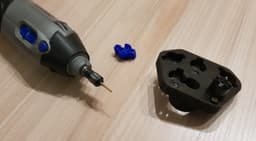 Drone Propeller Cut Tool for Dremel 3d model