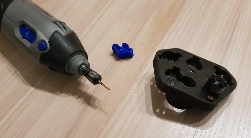 Drone Propeller Cut Tool for Dremel 3d model