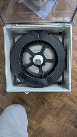 Drybox turntable filament dispenser 3d model