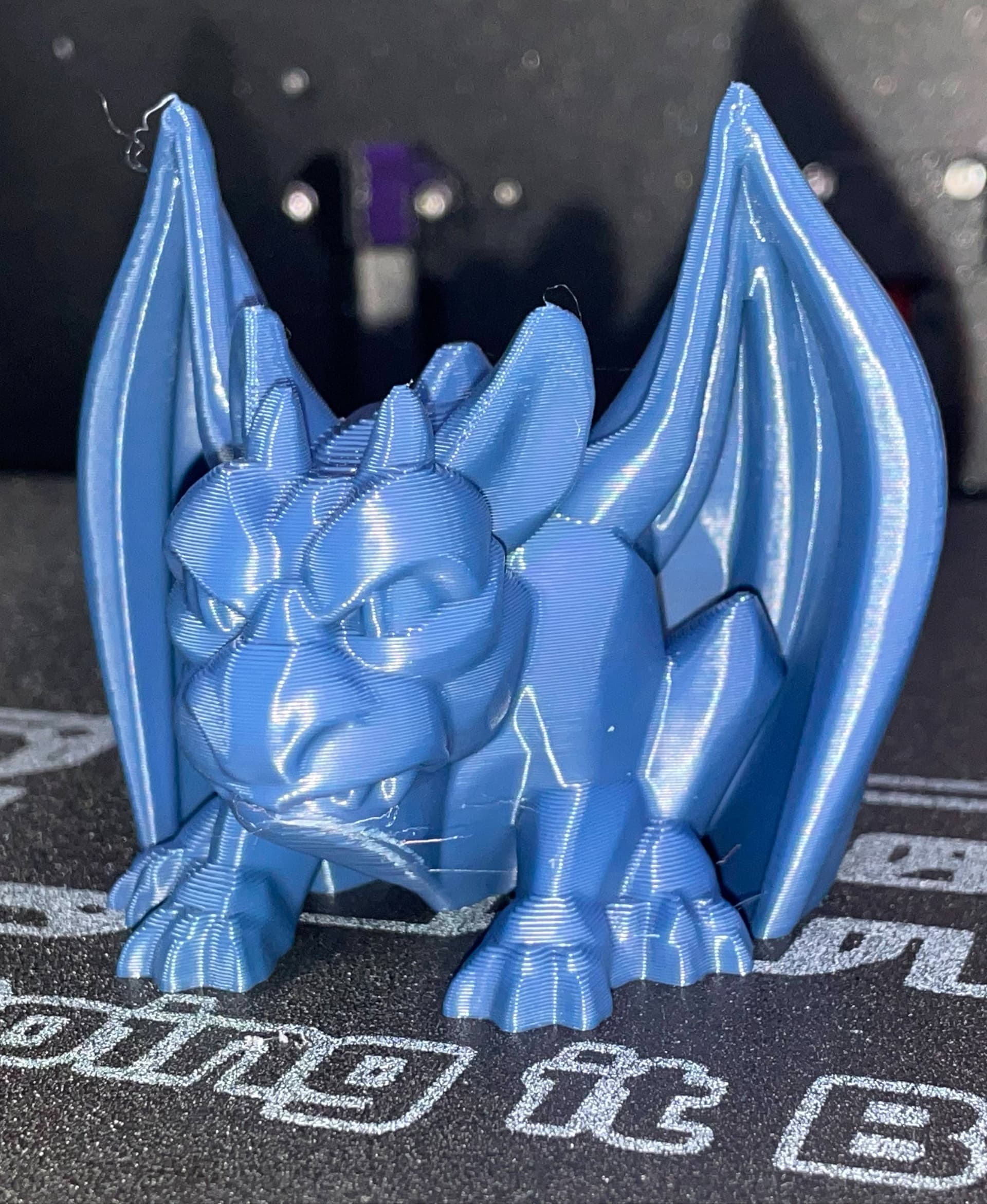 Printed with Polar Filament Deep Space PLA!