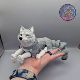 wolf new + new heads 3d model