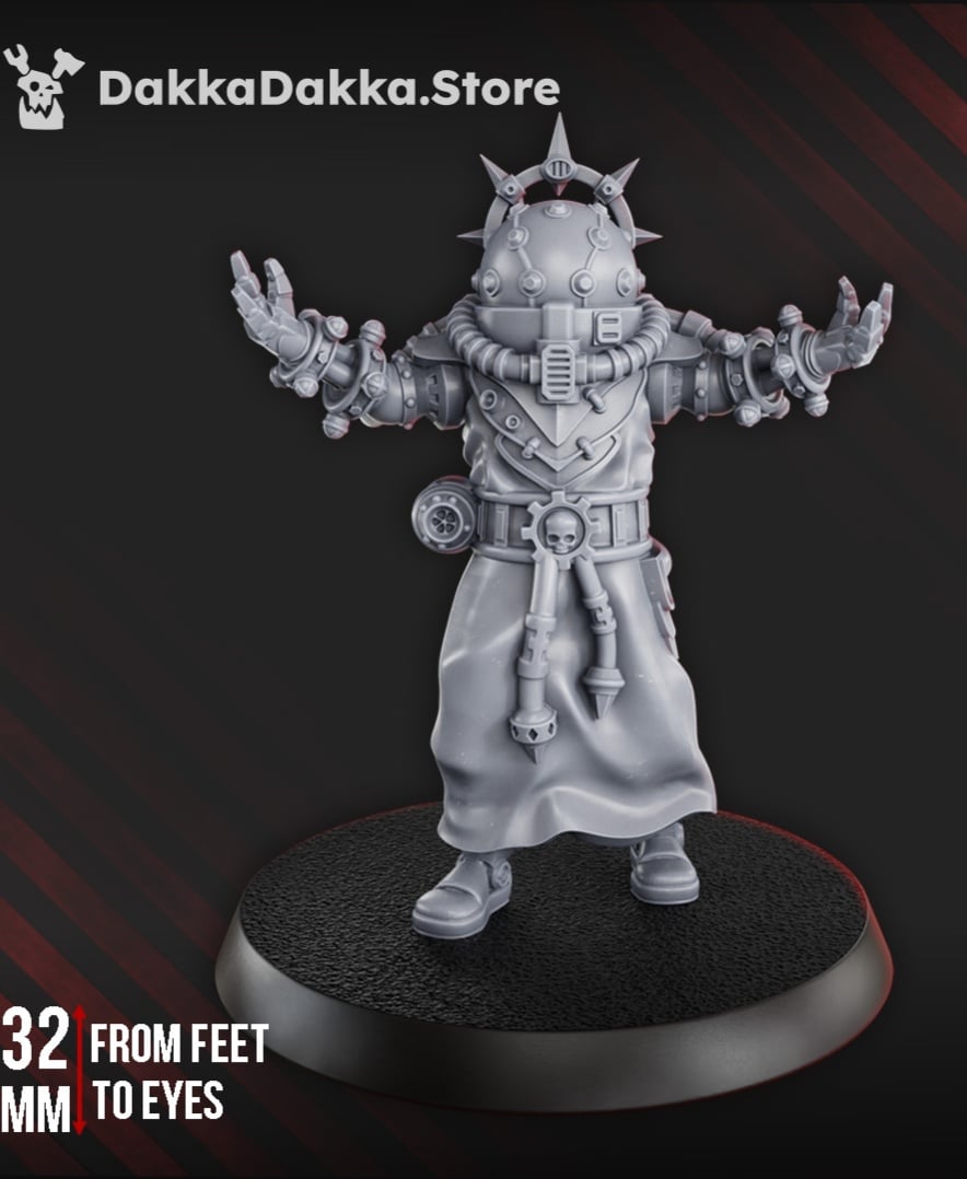 Machine Cult Shock Priest 3d model