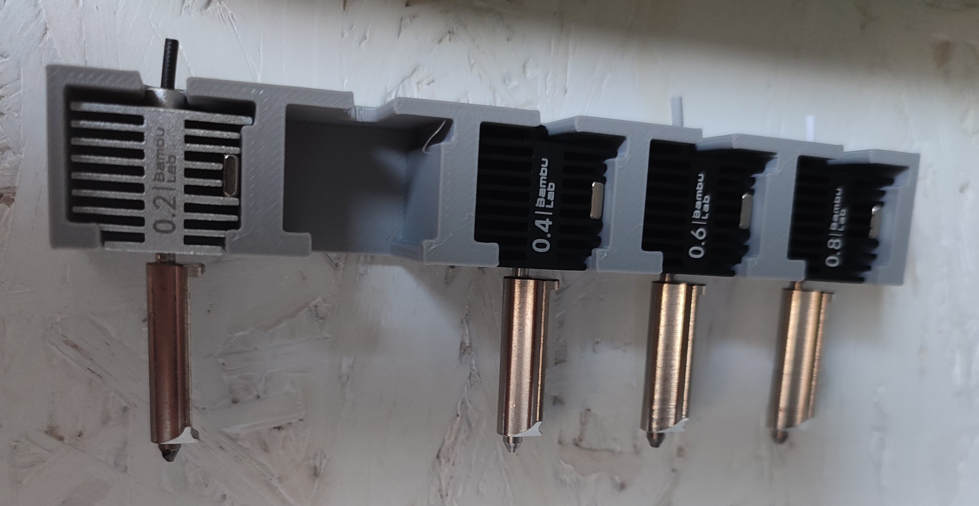Remix of Multiboard A1 Bambu Nozzle Holder 3d model