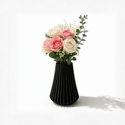 VASE - PUDRAS / MODERN DESIGNER VASE IN DIFFERENT SIZES / TABLEDECOR / DECOR / DECORATIONS 3d model
