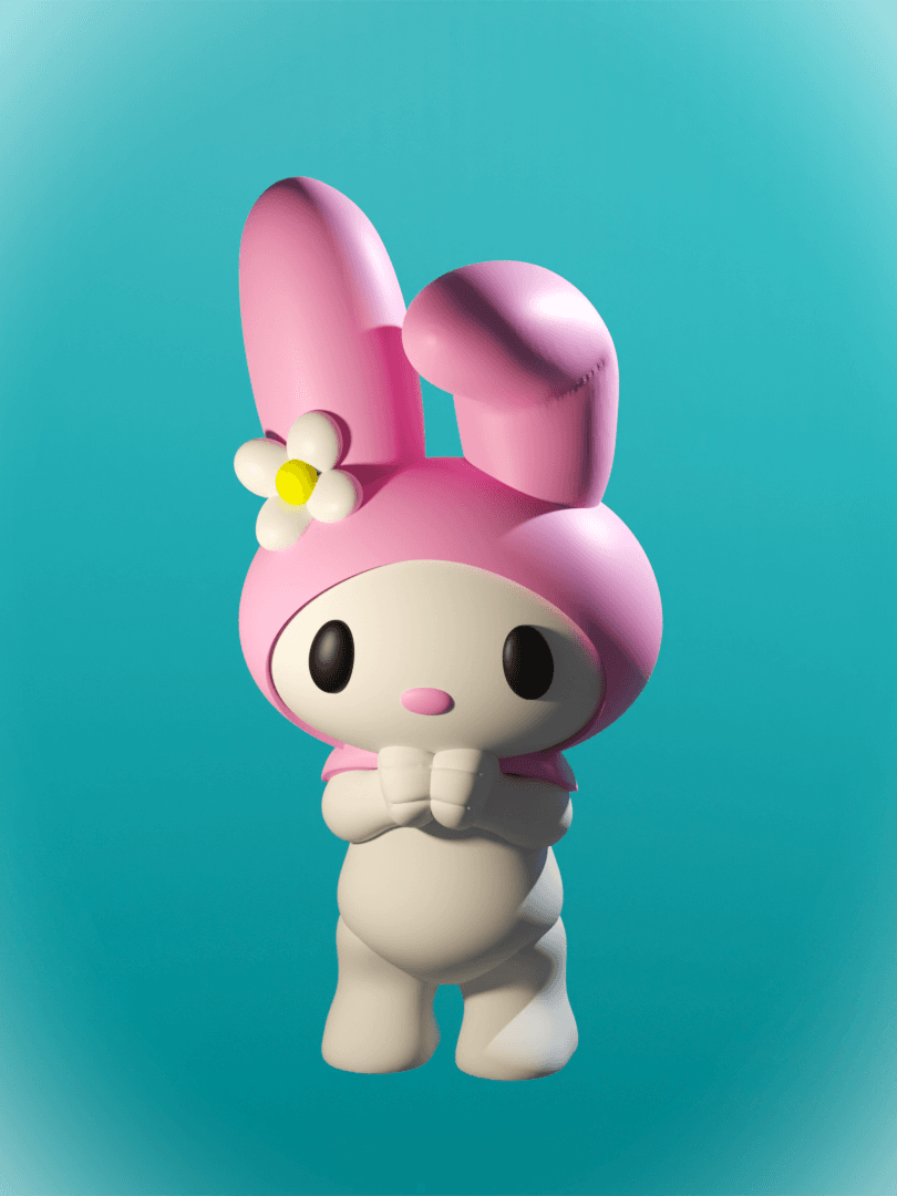 My Melody 3d model