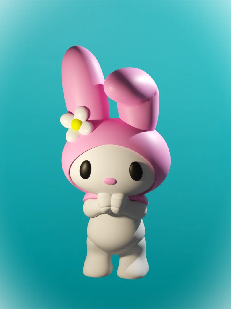 My Melody 3d model