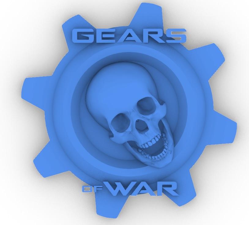 logo geras of war.stl 3d model