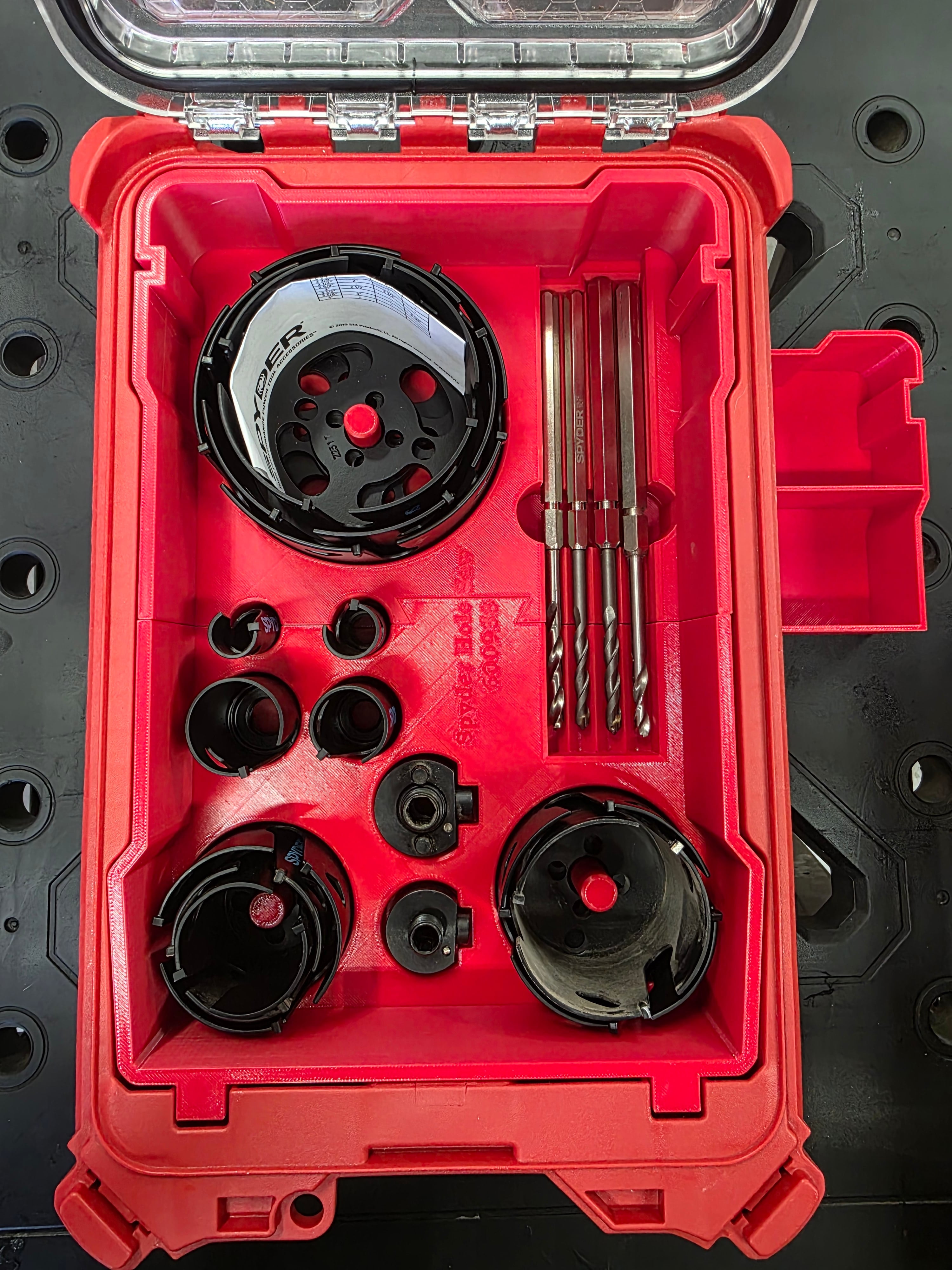 Spyder Hole Saw Insert V9.stl 3d model