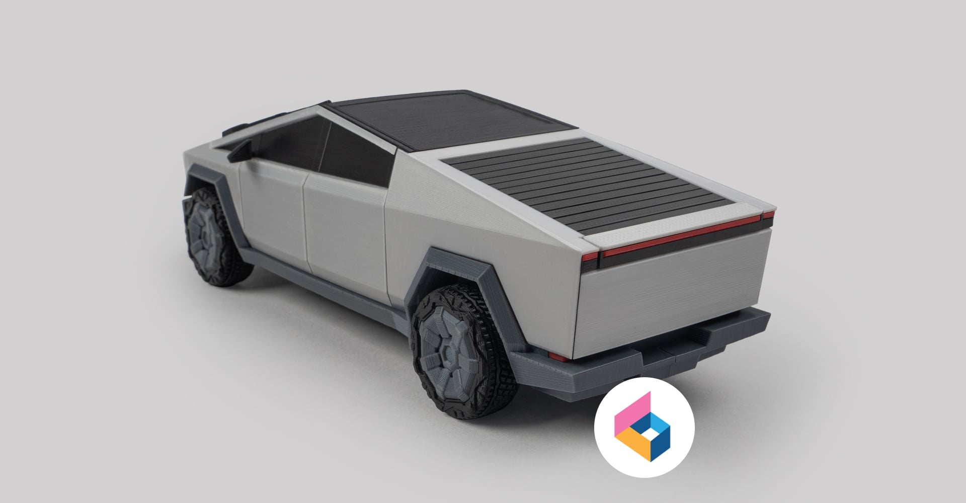 Foldable Cybertruck Production Version 3d model