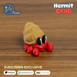 Hermit Crab 3d model