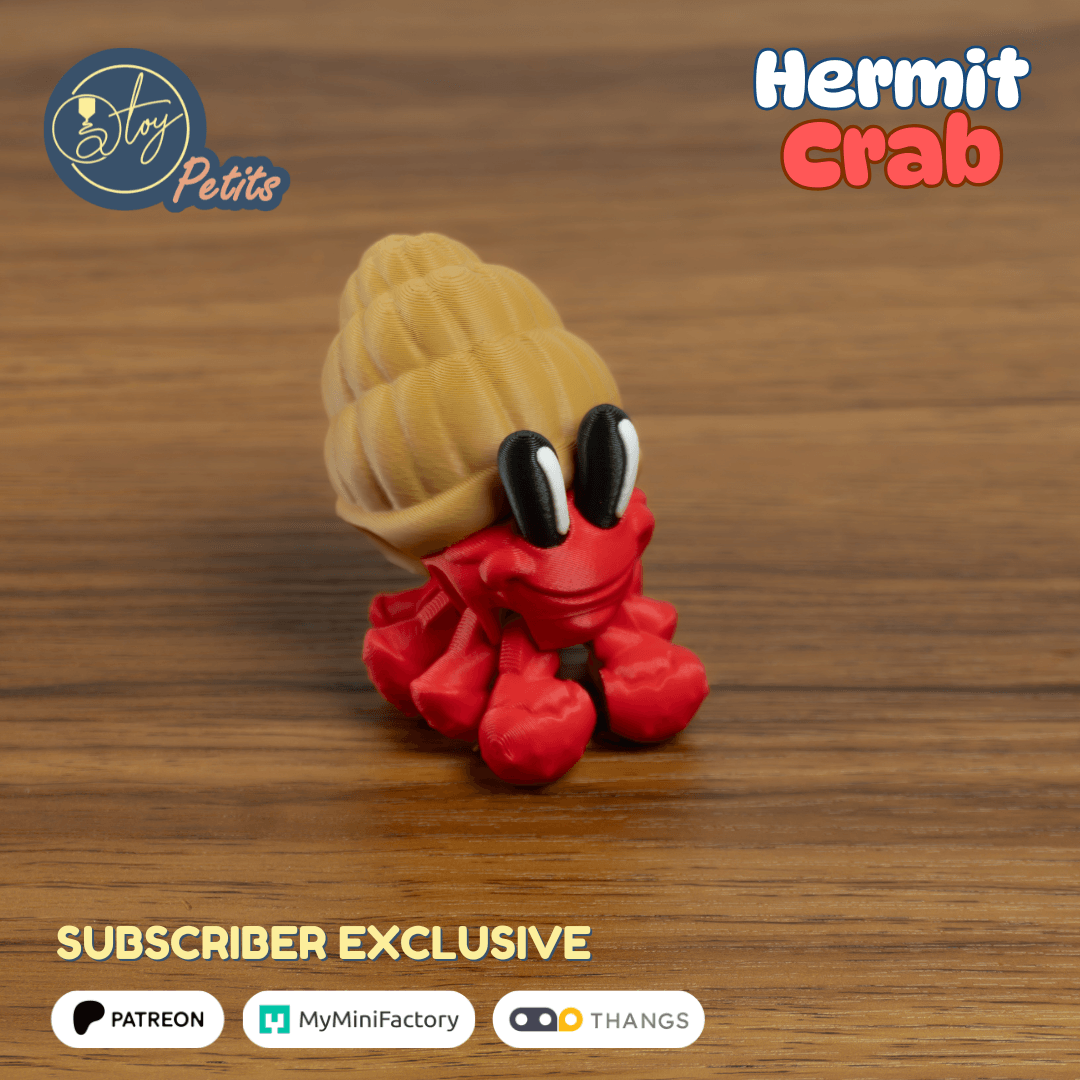 Hermit Crab 3d model