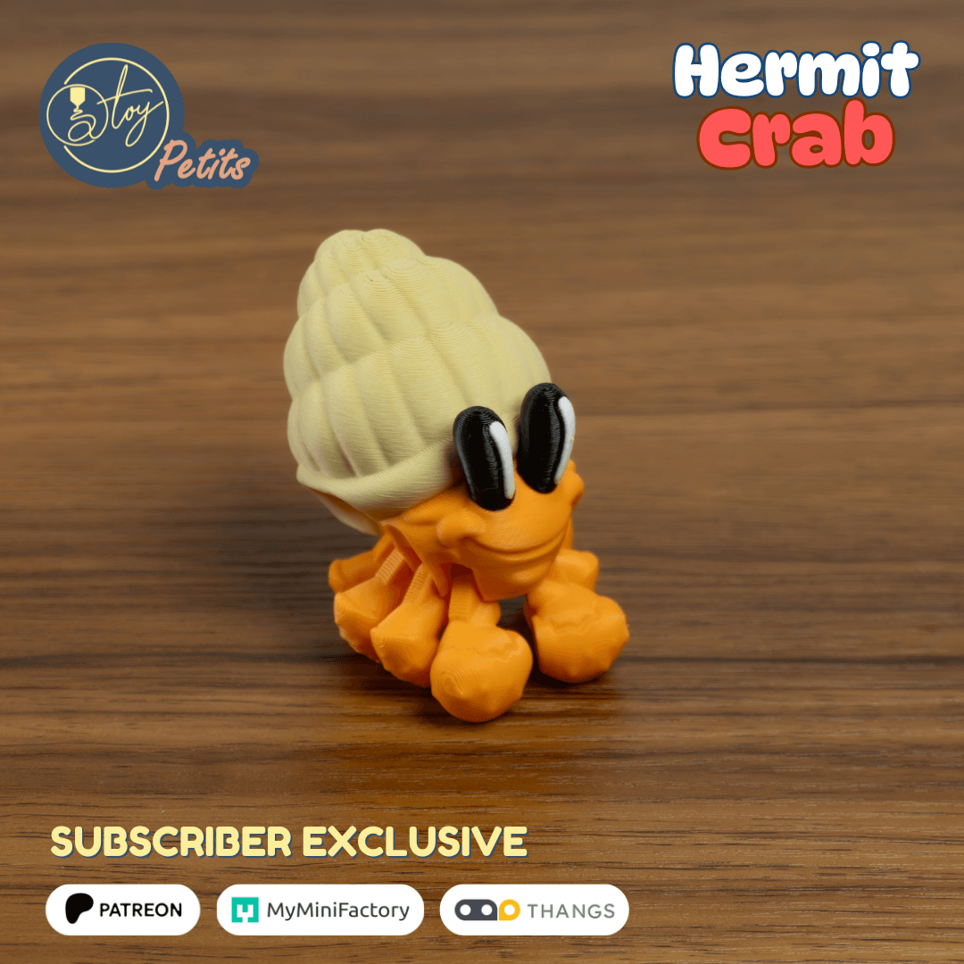 Hermit Crab 3d model