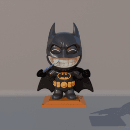Cute Batman 3d model