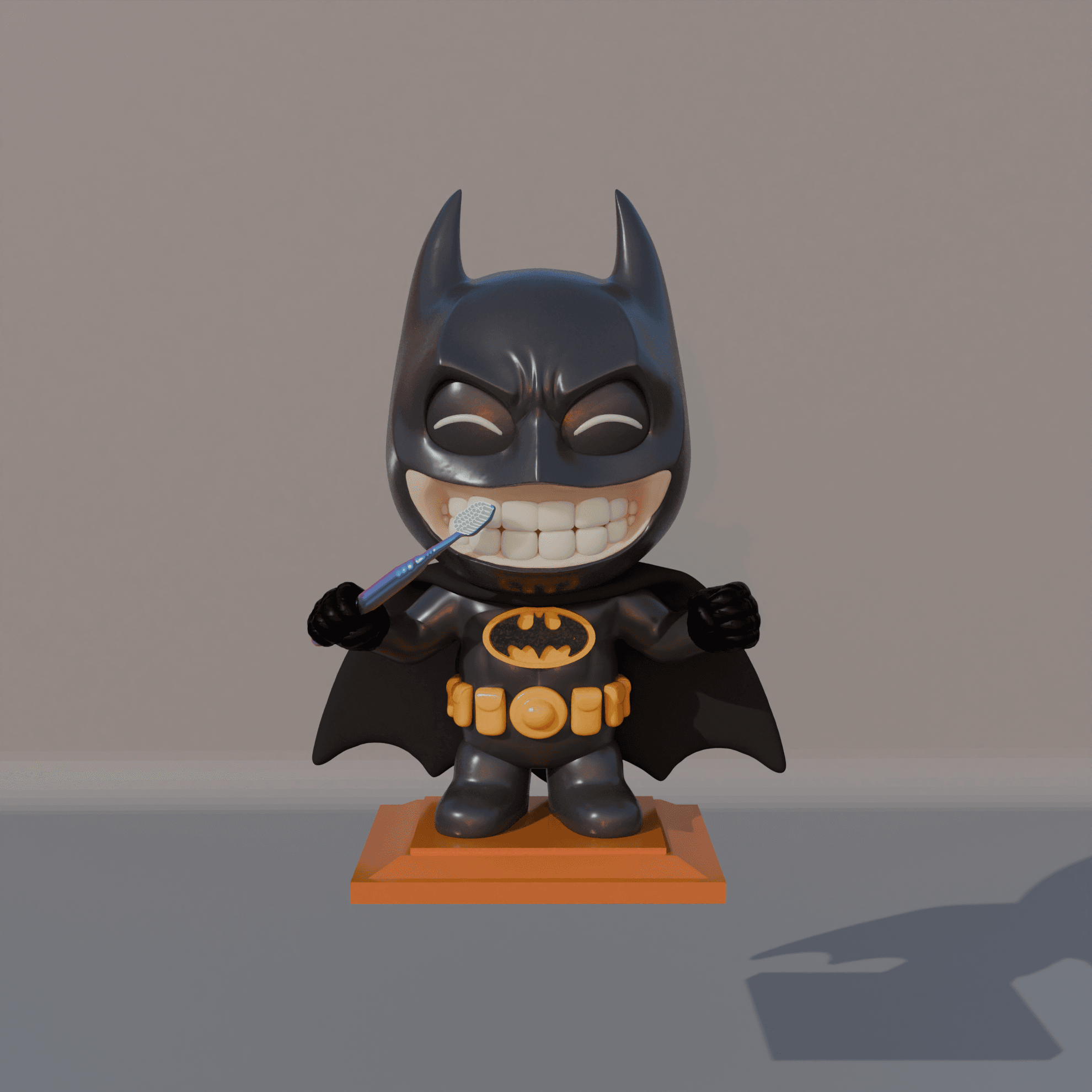 Cute Batman 3d model