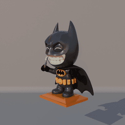 Cute Batman 3d model