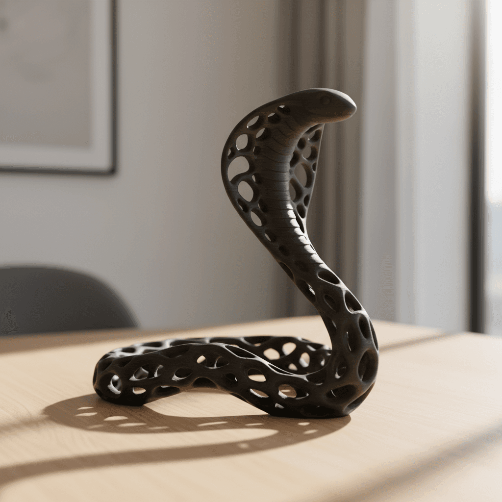 Elegant Home Ornament STL 3d model