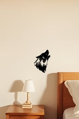 Wolf Wall Art, Wall Decor, Home Decor 3d model