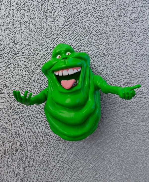 Amazing SLIMER from Ghostbusters - Wall hanging 3d model