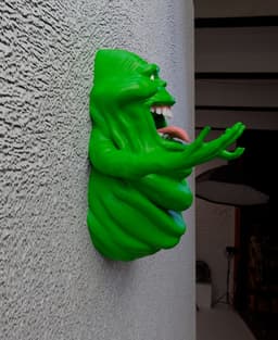 Amazing SLIMER from Ghostbusters - Wall hanging 3d model