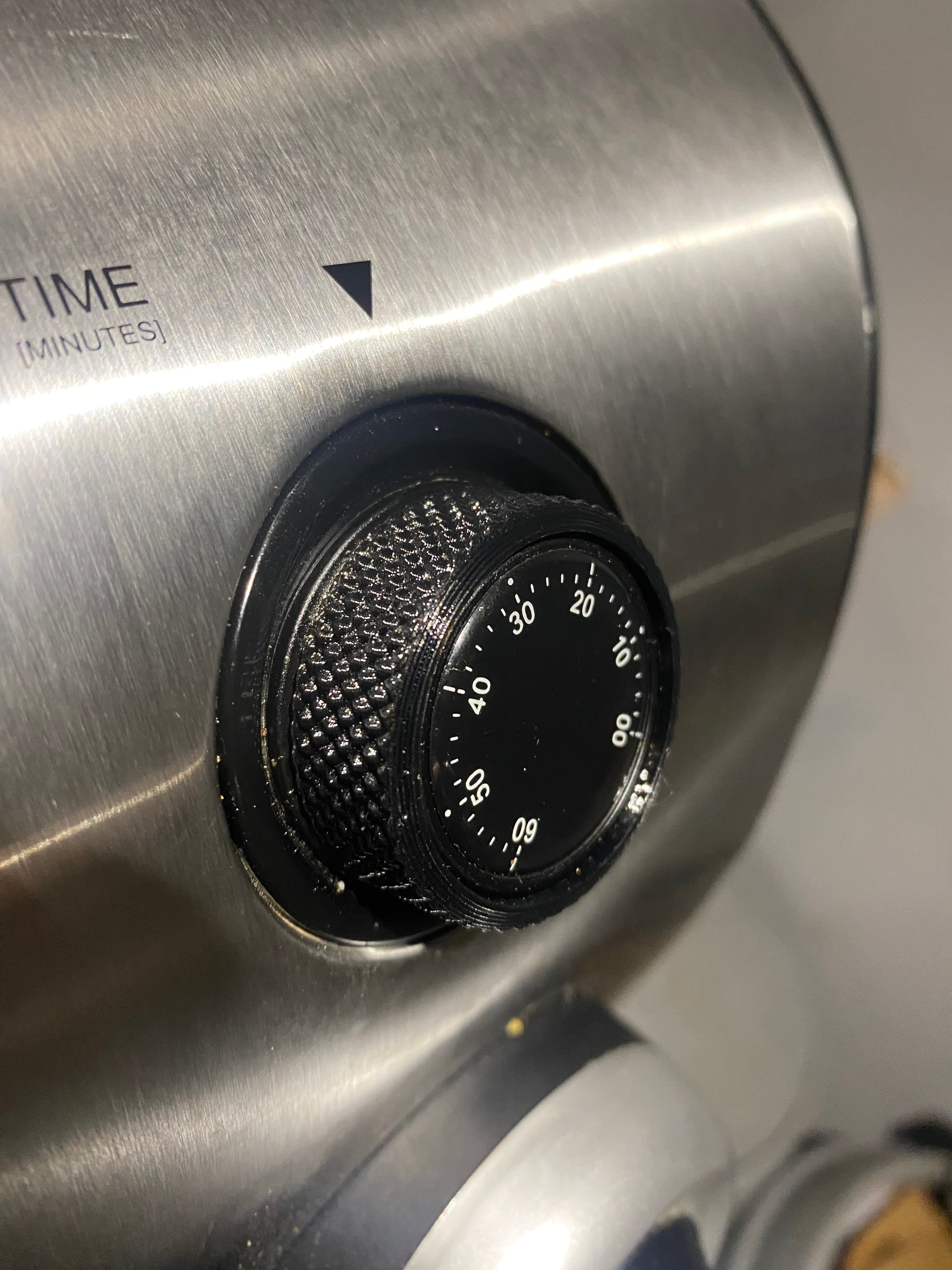 Tower Airfryer Timer Rim 3d model