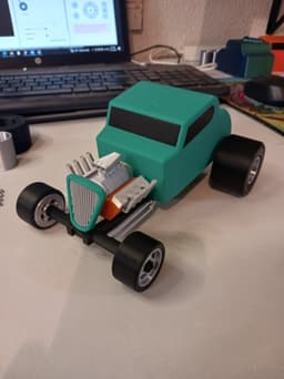 Hot Rod Racer 3d model