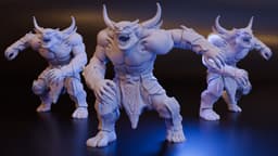 Farastu Demodand (DND / TTRPG) 3d model