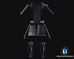 Samurai Darth Vader Armor - 3D Print Files 3d model
