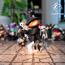 Scarecrow - Easy Multicolor FDM RPG Minis (No supports) 3d model
