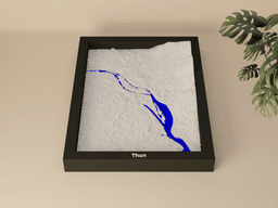 Thun, Switzerland - 3D Miniature 3d model
