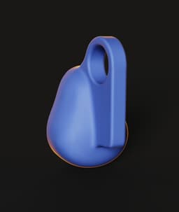 Evil Avocado Keychain STL | Keychain 3D Print | Funny 3d model