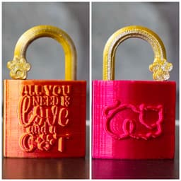 Love CAT and DOG - Thangs Valentine's Day Contest 3d model