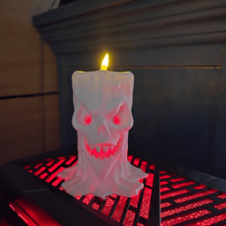 Evil candle 3d model