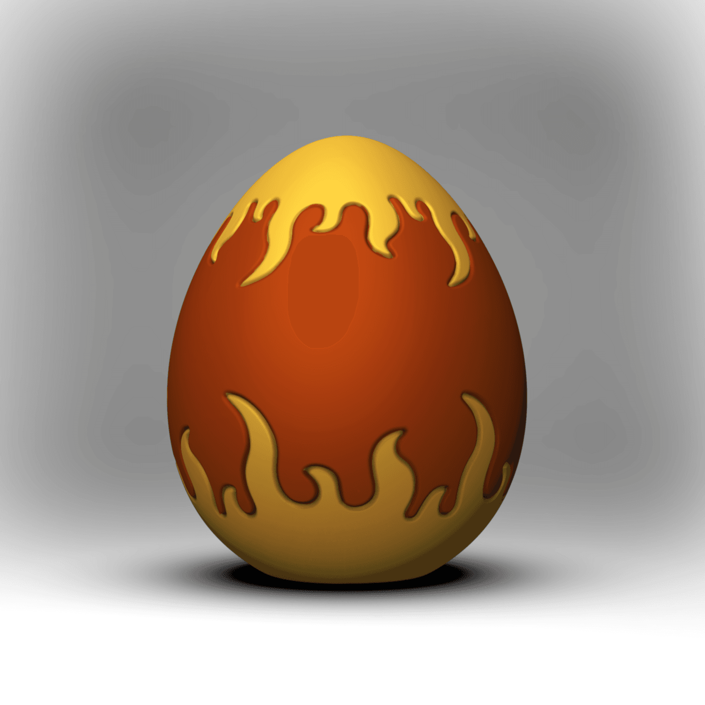 Scorching Egg Bank/Container -Palworld Fanart (+Bambu 3mf) 3d model