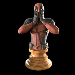 Deadpool Bust 3d model