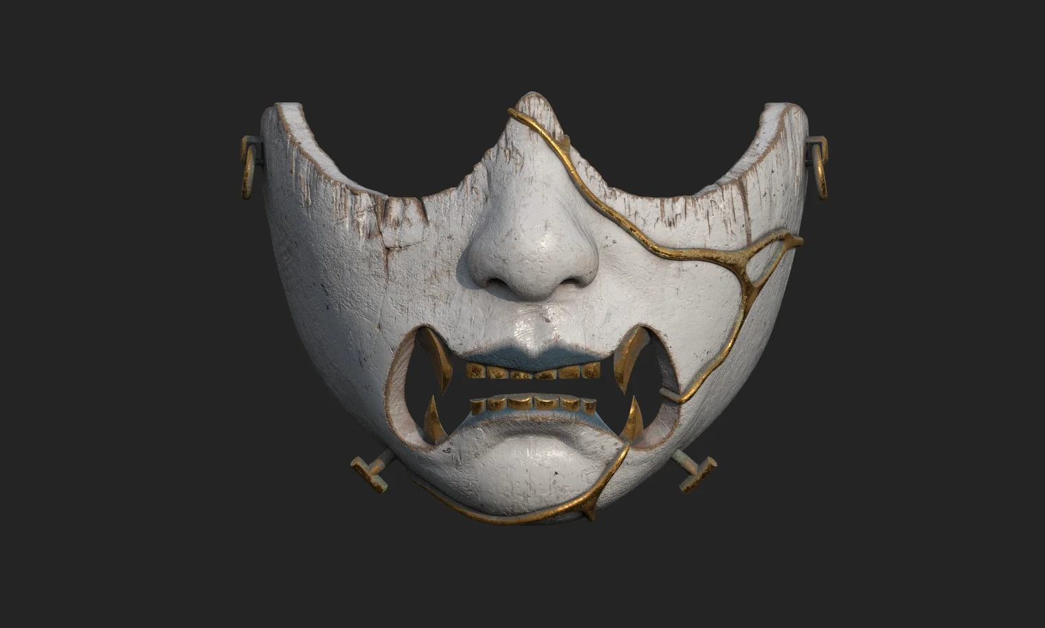 Ghost of Tsushima 2 Mask 3d model