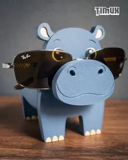 HIPPO GLASSES HOLDER 3d model