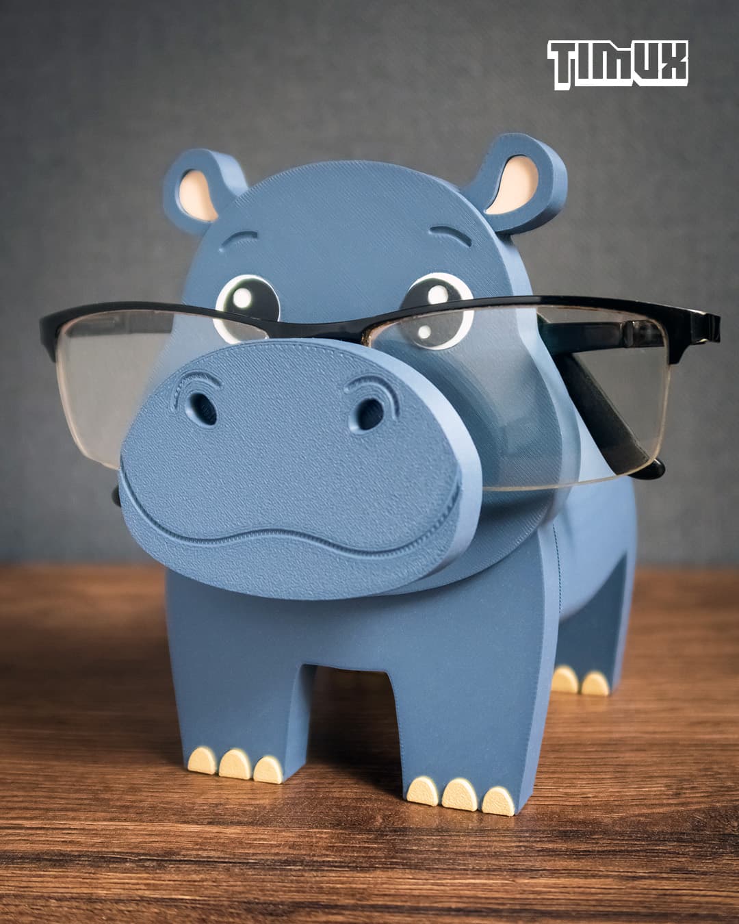 HIPPO GLASSES HOLDER 3d model