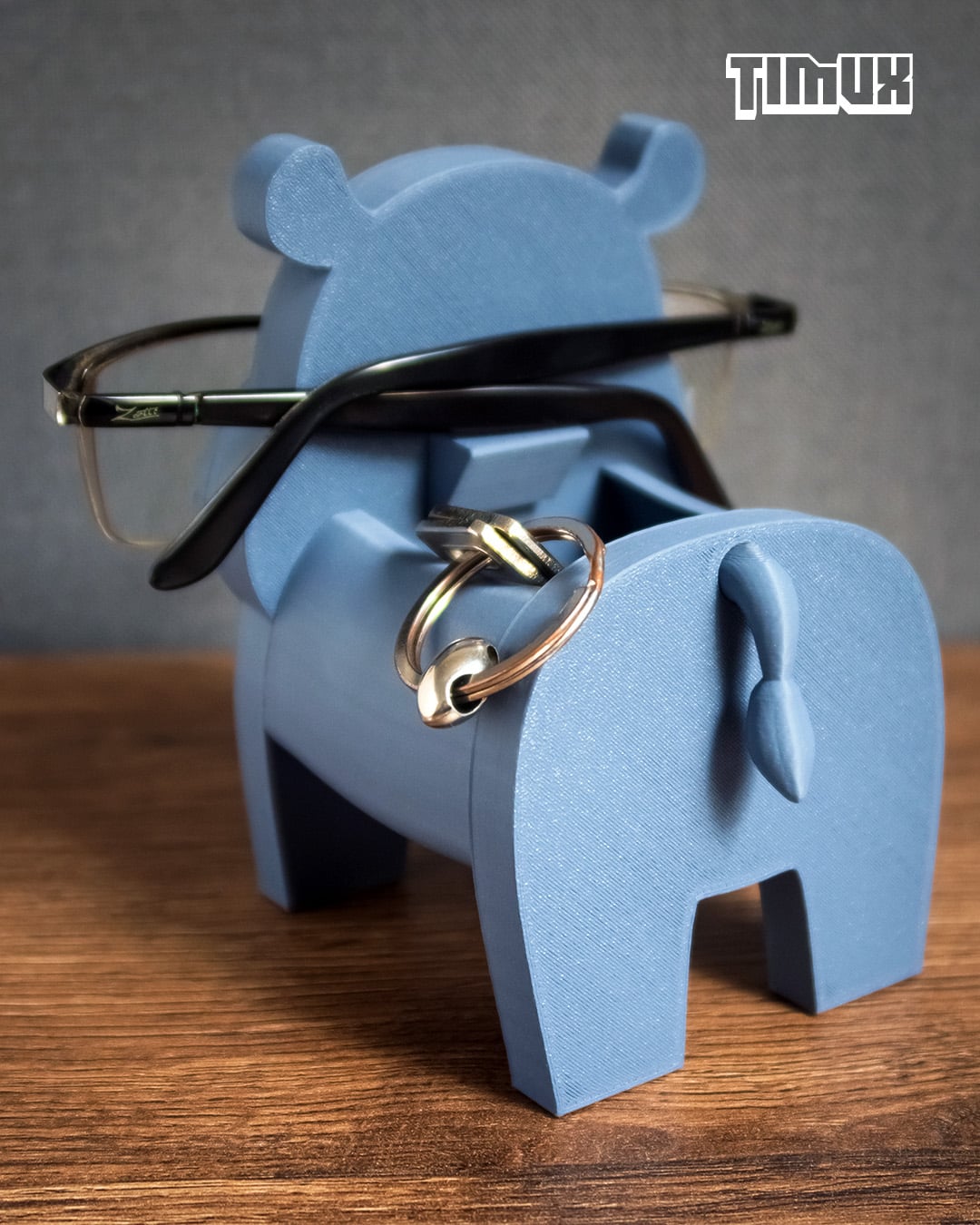 HIPPO GLASSES HOLDER 3d model