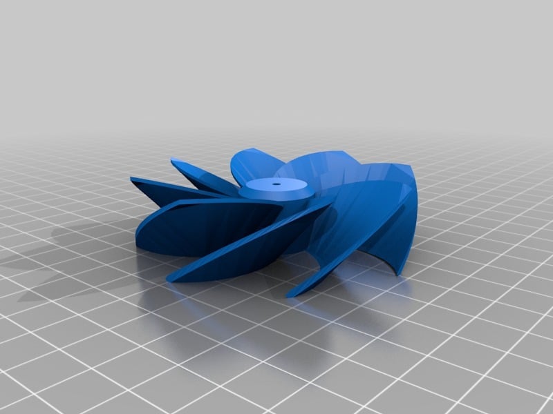 Scythe Style Fan (v1.0) 3d model