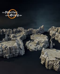 Cave Terrain System 3d model