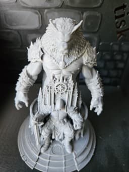 The Wolf King 3d model