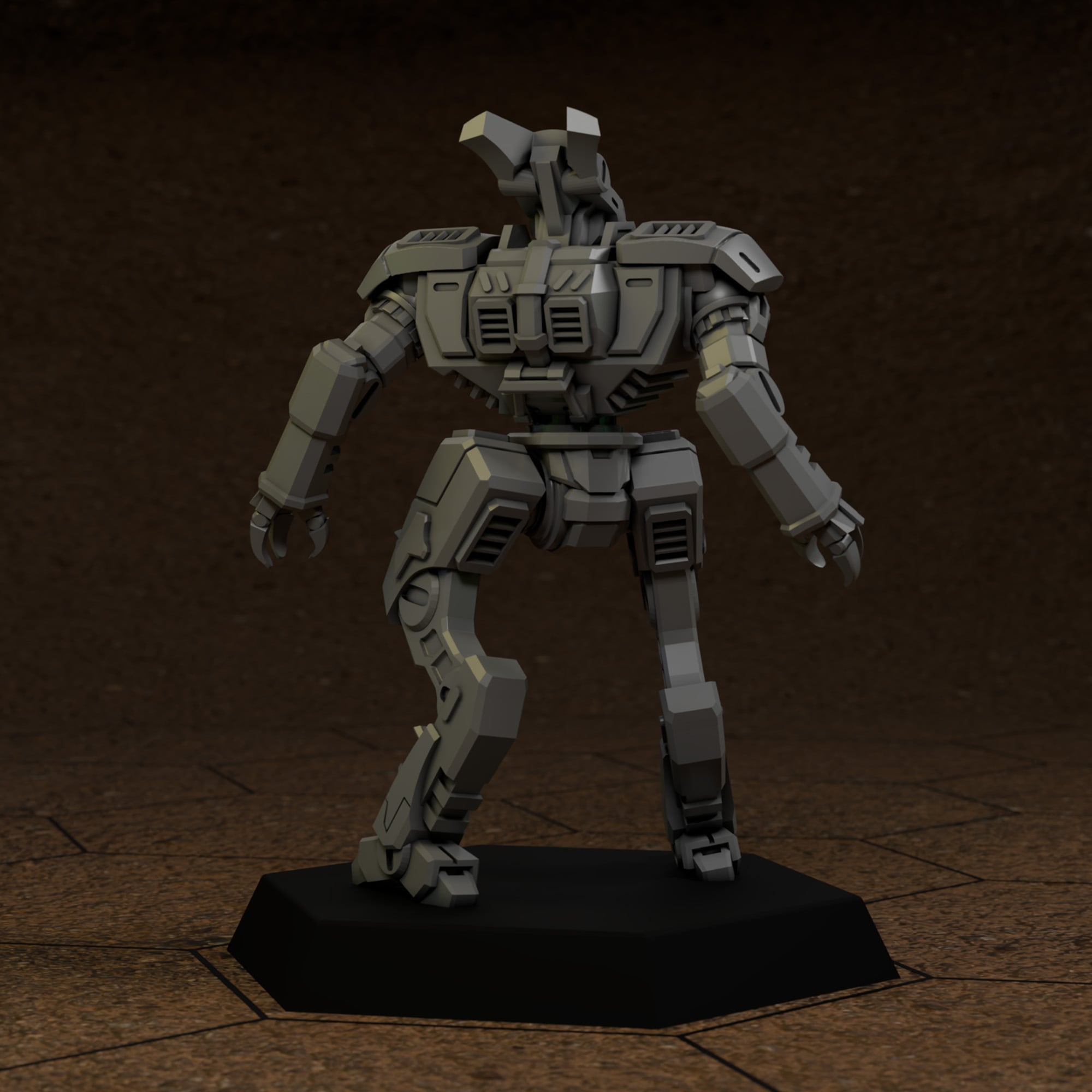 Wight for American Mecha 3d model