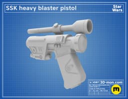 SSK Heavy Blaster 3d model