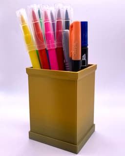 Elegant Desk Organizer with Dividers 3d model