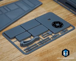 Lambda Shuttle Vehicle Kit Card - 3D Print Files 3d model