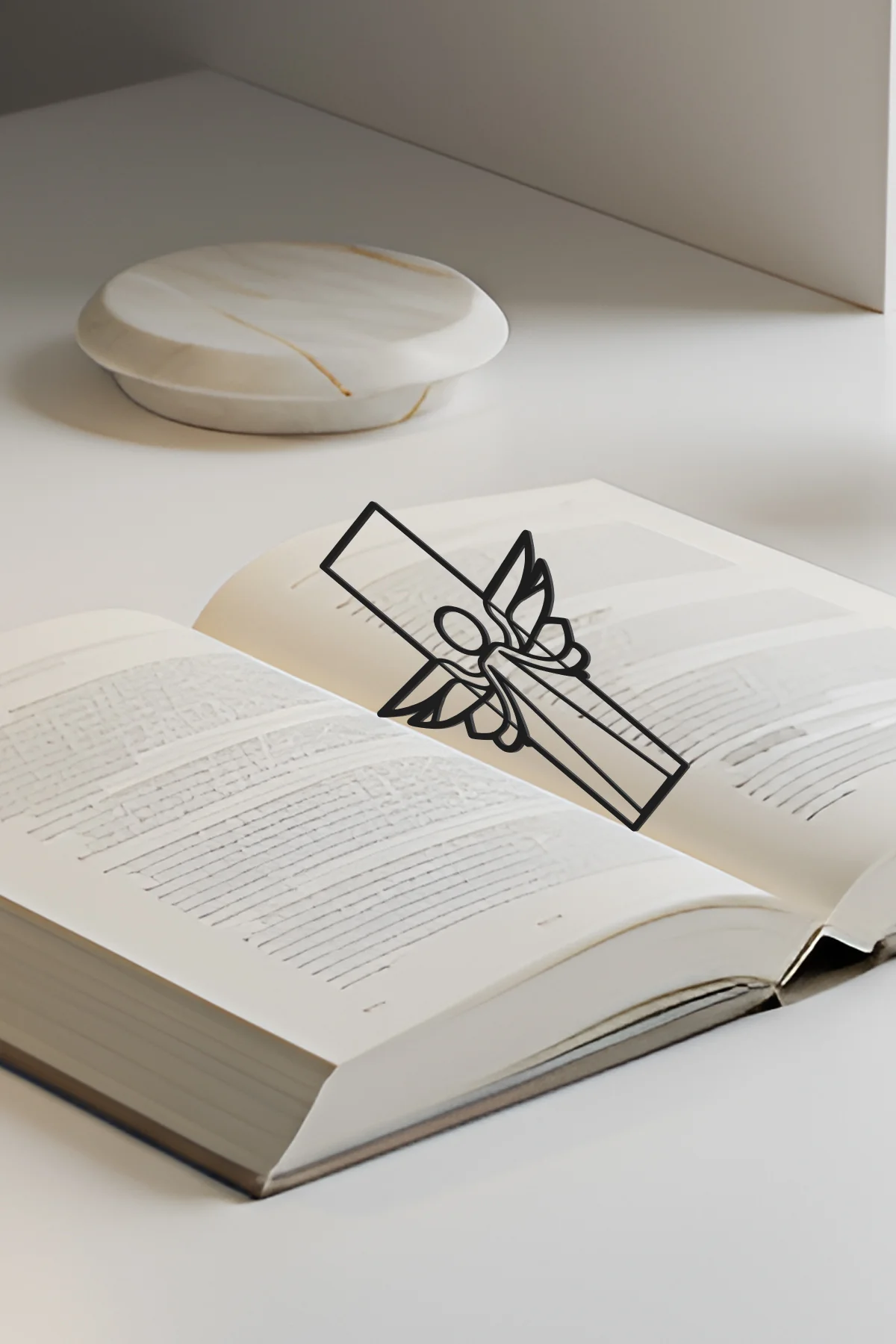 Angel Bookmark, Creativity Bookmark, Gift Idea 3d model