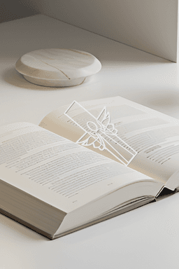 Angel Bookmark, Creativity Bookmark, Gift Idea 3d model