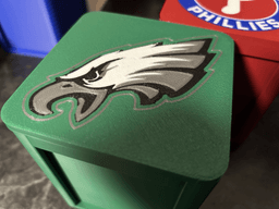 NFC East Pack - Top Loader Cube Lids 3d model