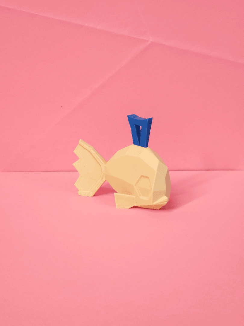 Feebas Low Poly Pokemon 3d model